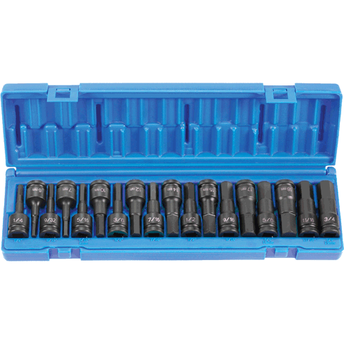 Picture of 1/2" Dr. Fractional & Metric Hex Driver Set