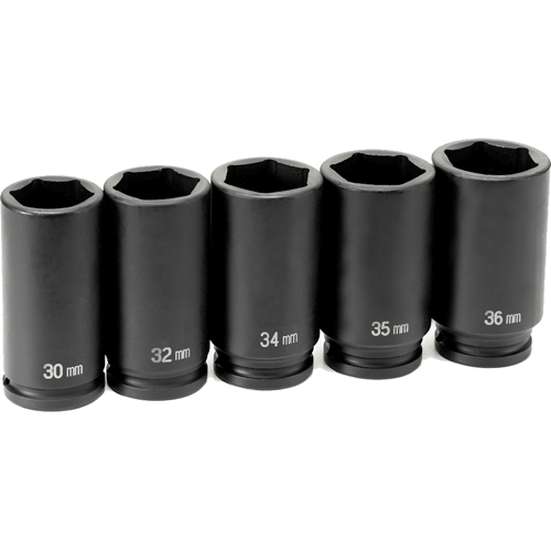 Picture of 5 Pc. 1/2" Dr. Spindle Nut Set