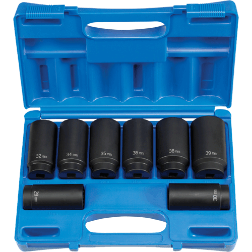 Picture of 1/2" Drive – 12 Pt. – Axle/Spindle Nut Socket Set