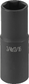 Picture of 1/2" Dr. x 19mm & 21mm Extra-Thin Wall Flip Socket
