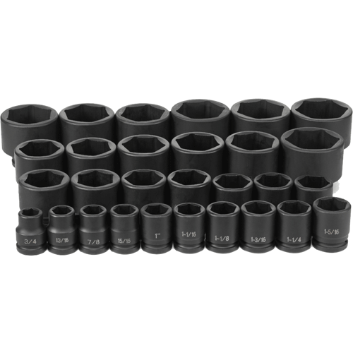 Picture of 3/4" Drive Standard Length Fractional Set