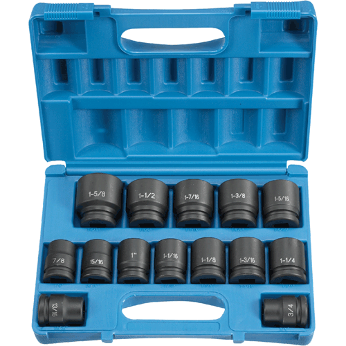 Picture of 3/4" Drive Standard Length Fractional Set