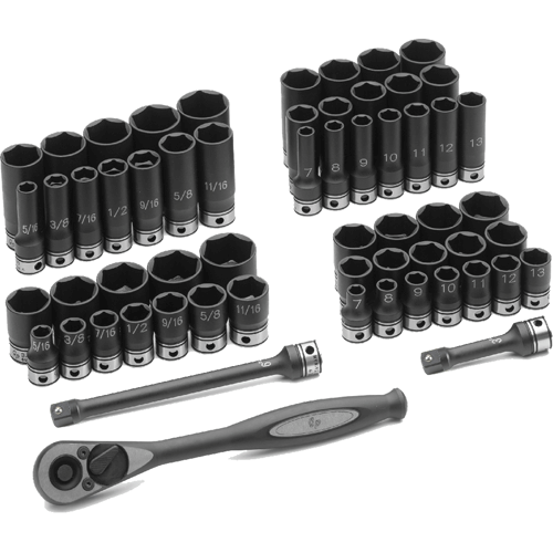 Picture of 59 Pc. 3/8" Drive 6-Pt. Standard & Deep SAE & Metric Duo-Socket® Set