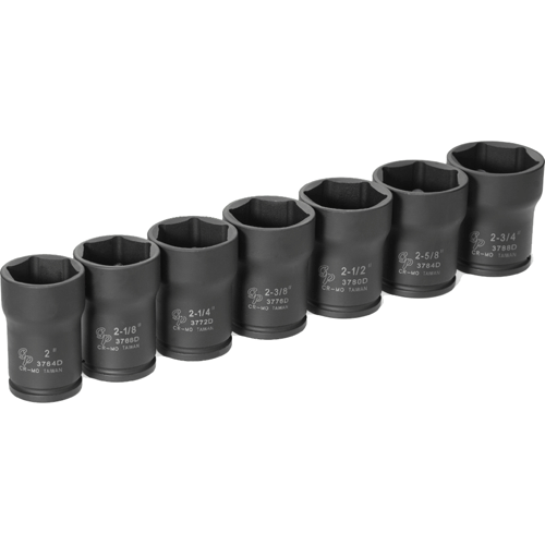 Picture of 7 Pc. 3/4" Dr. Truck Pinion Locknut Set