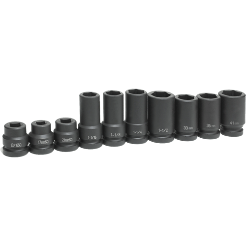 Picture of 1" Drive Standard & Deep Length Impact Set