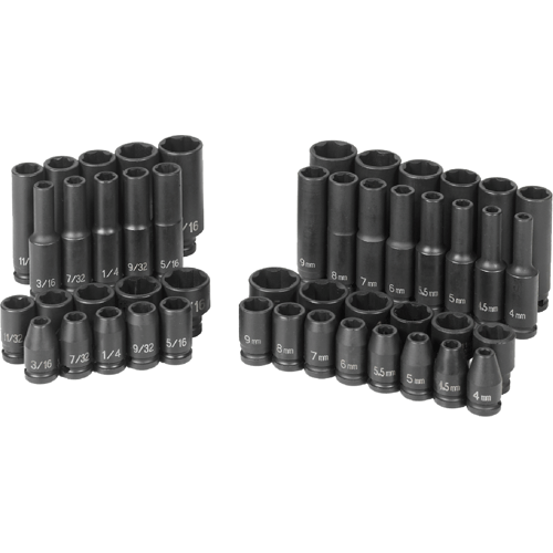 Picture of 48 Pc. 1/4'' Drive Standard & Deep Length Master Set