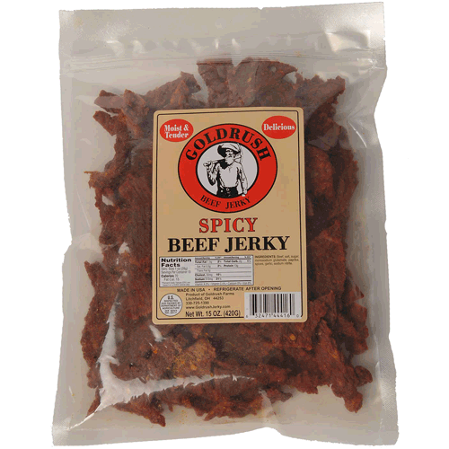 Picture of Beef Jerky, 15 oz., Spicy