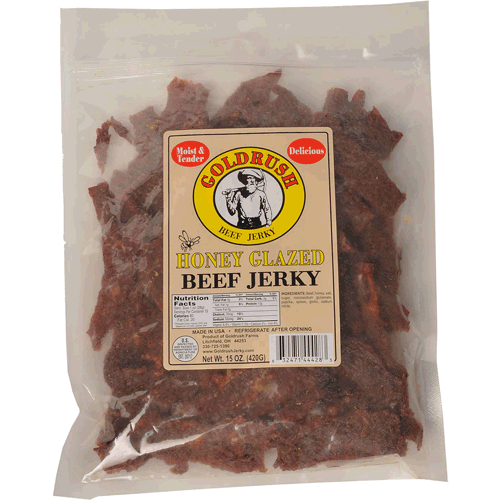 Picture of Beef Jerky, 15 oz., Honey