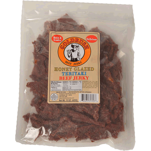 Picture of Beef Jerky, 15 oz., Honey Teriyaki