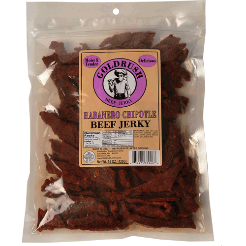 Picture of Beef Jerky, 15 oz., Habanero Chipotle
