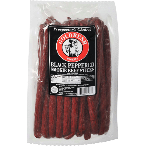 Picture of Prospectors Choice 10" Smokies, 2.5 lb., Black Pepper