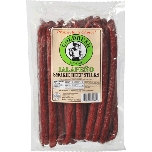Picture of Prospectors Choice 10" Smokies, 2.5 lb., Jalapeno