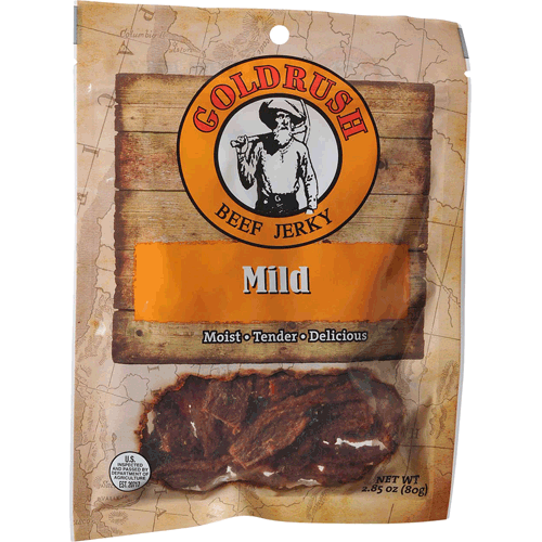 Picture of Beef Jerky. 2.85 oz, Mild