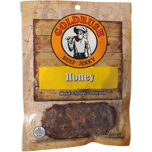 Picture of Beef Jerky. 2.85 oz, Honey