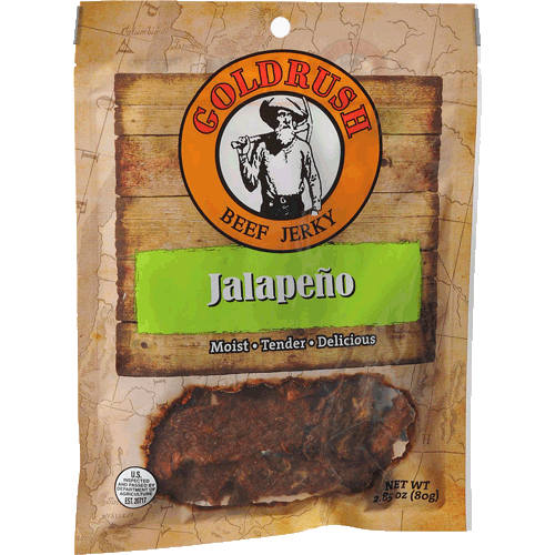 Picture of Beef Jerky. 2.85 oz, Jalapeno