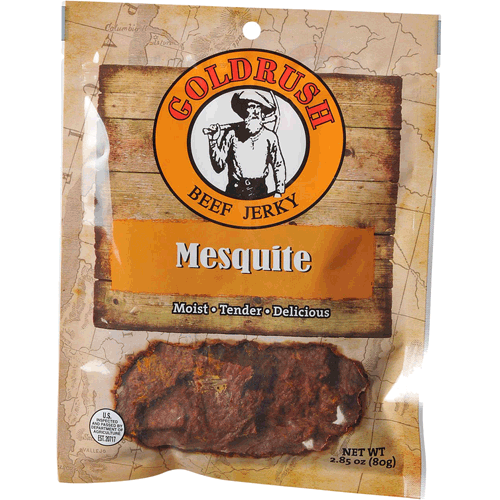 Picture of Beef Jerky. 2.85 oz, Mesquite
