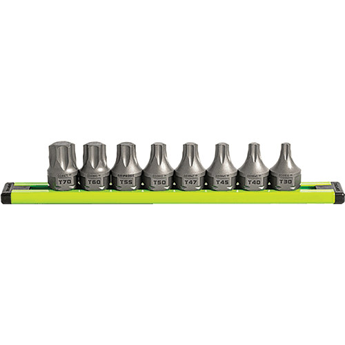 Picture of GripEdge  8-PC RPT 3/8" Drive Low Profile Star Dual Action Driver Bit Set