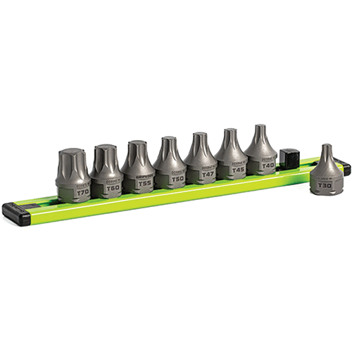 Picture of GripEdge  8-PC RPT 3/8" Drive Low Profile Star Dual Action Driver Bit Set