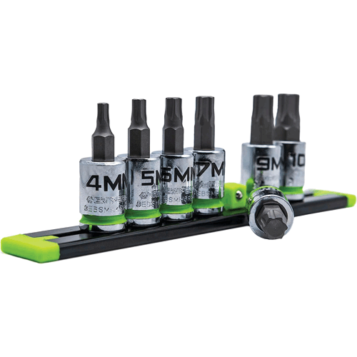 Picture of 7 Pc. 3/8" Dr. Short Metric RPT Hex Driver Set