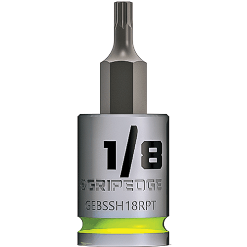Picture of 1/8" 3/8" Dr. Short RPT Hex Bit Socket