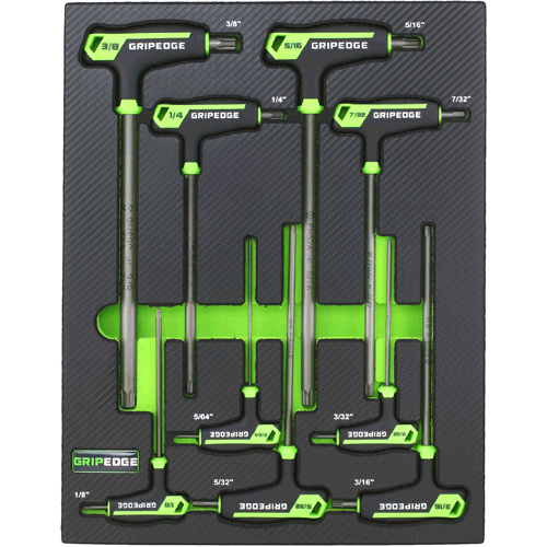 Picture of RPT Hex T-Handle Driver Set - 9 Pc SAE