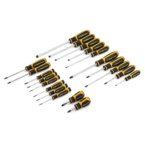 Picture of 20 Pc. Phillips®/Slotted/Torx® Dual Material Screwdriver Set