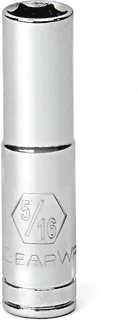 Picture of 1/4" Drive 6 Pt. Deep SAE Socket 5/16"