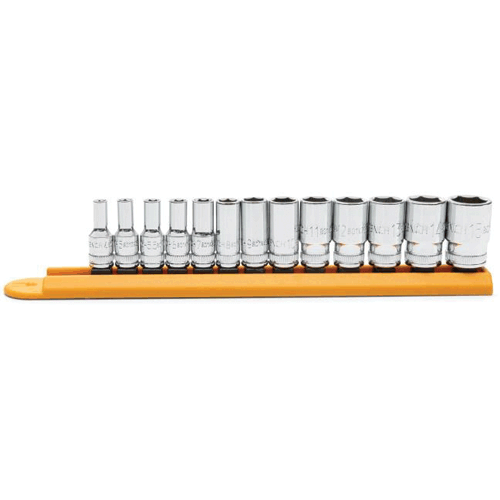 Picture of 13 Pc. 1/4" Dr. 6 Pt. Mid-Length Socket Sets