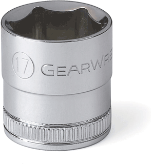 Picture of 3/8" Drive 6 Pt. Standard Metric Socket 17mm