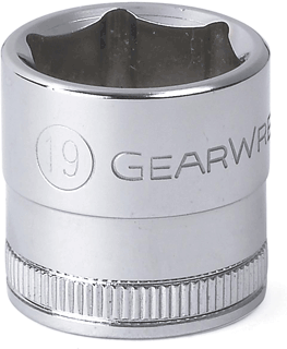 Picture of 3/8" Drive 6 Pt. Standard Metric Socket 19mm