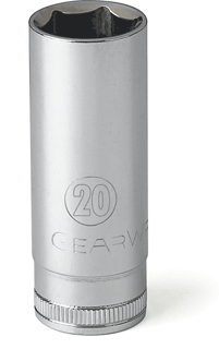 Picture of 3/8" Drive 6 Pt. Deep Socket 20mm