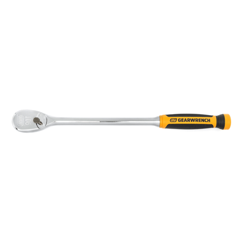 Picture of 1/2" Drive 90-Tooth Long Handle Dual Material Teardrop Ratchet 16-1/2"