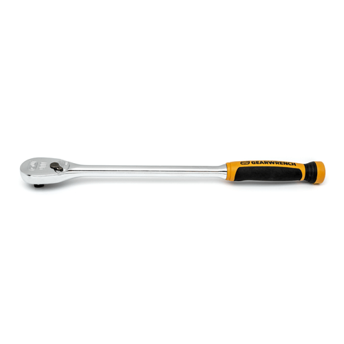 Picture of 1/2" Drive 90-Tooth Long Handle Dual Material Teardrop Ratchet 16-1/2"