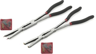 Picture of 2 Pc. Double X Internal/External Snap Ring Pliers Set