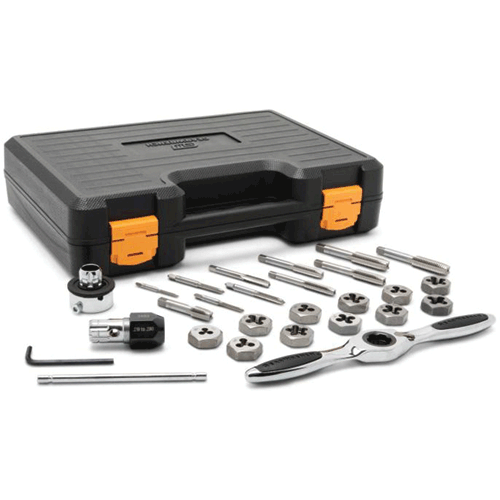 Picture of 27 Piece Metric Ratcheting Tap & Die Set
