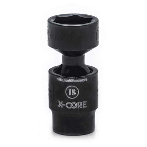 Picture of 3/8" Dr. 6 Pt. Pinless Universal Impact Socket, 17mm