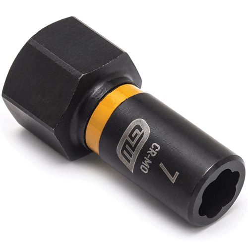 Picture of 1/4" Dr. Bolt Biter Extraction Socket, 7mm