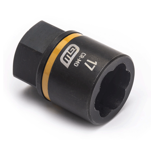 Picture of 3/8" Dr. Bolt Biter Extraction Socket, 17mm