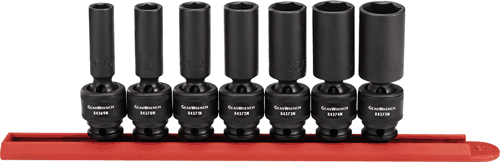 Picture of 7 Pc. SAE Deep Universal Set, 3/8" Drive