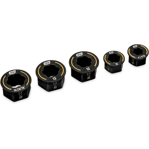 Picture of 5 Pc. Bolt Biter™ Metric Wrench Insert Set