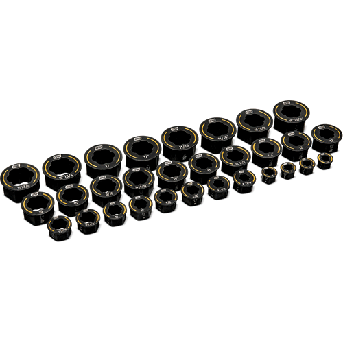 Picture of 30 Pc. Bolt Biter™ SAE/Metric Wrench Insert Set