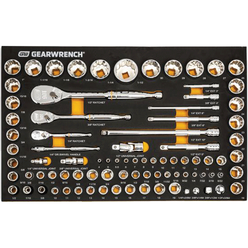 Picture of 83PC TOOL SET W/90T RATCH