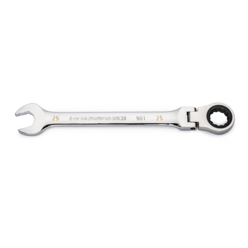 Picture of 25mm 90-Tooth 12 Point Flex Head Ratcheting Combination Wrench