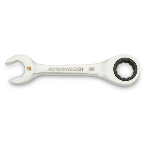 Picture of 13mm 90-Tooth 12 Point Stubby Combination Ratcheting Wrench