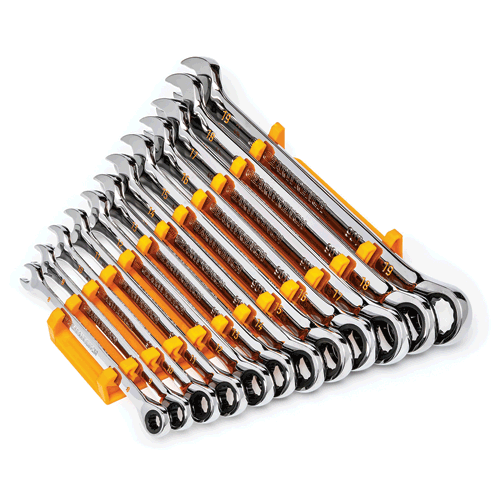 Picture of 12 Pc. 90-Tooth 12 Point Metric Combination Ratcheting Wrench Set