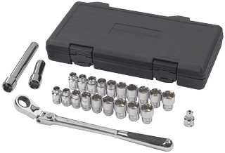 Picture of 23 Pc. 3/8" Dr. Locking Flex Gear Ratchet Set
