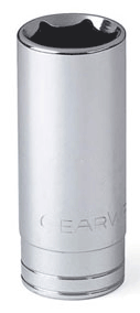 Picture of 1/4" Drive 6 Pt. Deep Metric Socket 10mm