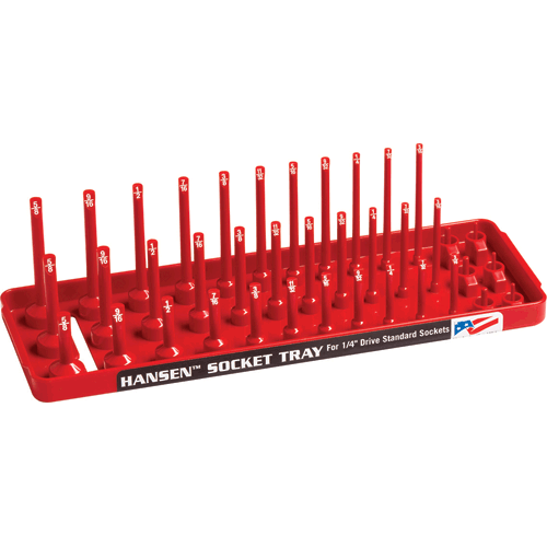 Picture of 1/4" Drive SAE 3 Row Socket Tray