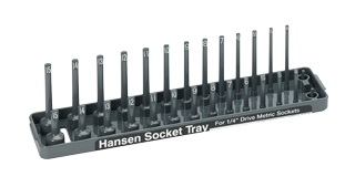 Picture of 1/4" Easy ID Socket Tray - Grey