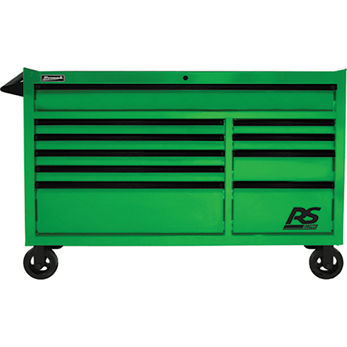 Picture of 54" RS PRO 10 Draer Roller Cabinet - Lime Green